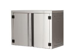 Полка навесная закрытая ПНЗн NORMA INOX двери распашные со сплошной полкой