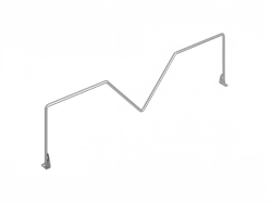 Разделитель полки GSd-40 оцинкованный