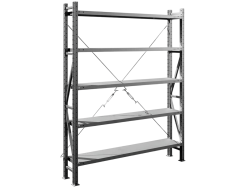 Стеллаж MS U 2000х1500х300 мм 5 полок