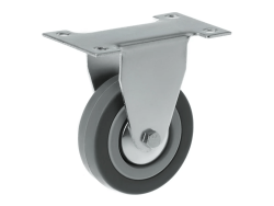 FCg 92 колесо аппаратное с неповоротной площадкой и втулкой скольжения