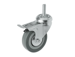 SCtgb 93 колесо аппаратное с болтом М10 и тормозом