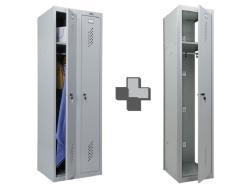 Модульный ряд шкафов Практик ML 21-80+ML 01-40