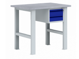 Металлический верстак с подвесной тумбой ВП-Э - Инструкция по сборке верстаков ВП-Э