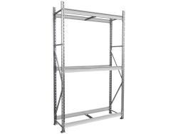 Стеллаж MS Pro Z 2000х1200х400 3 яруса без настила