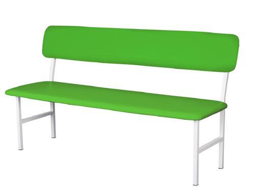 Банкетка медицинская со спинкой МД БС