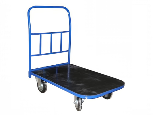 Тележка платформенная ТПР-3 700х1200 с резиновым покрытием