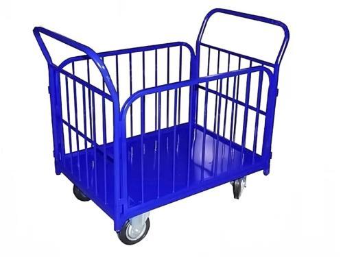 Тележка платформенная ТПТБ-2 600х1000 с трубчатыми бортами