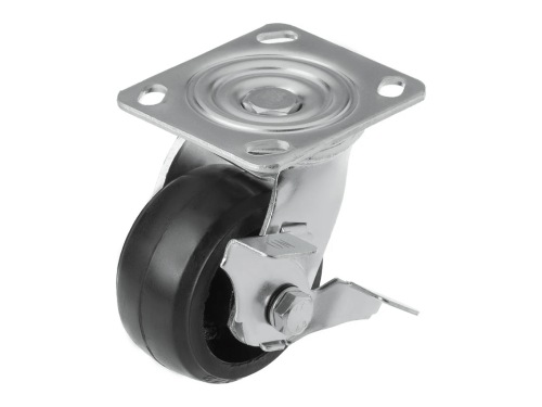 SCDB 42 колесо чугунное большегрузное с поворотной площадкой и тормозом