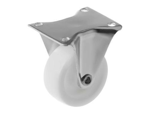 FCpp 25 колесо мебельное полипропиленовое с неповоротной площадкой