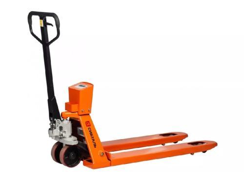 Тележка гидравлическая Сибталь AC-ES 2500 с весами 2.5т