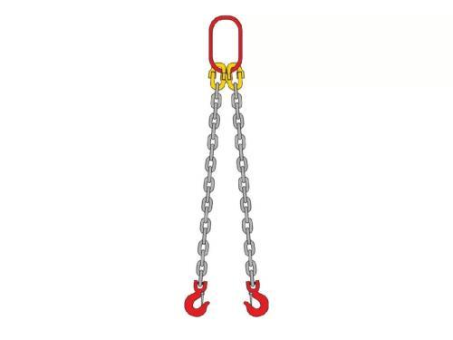Строп цепной двухветвевой с двумя крюками 2СЦ