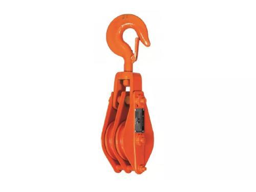 Блок шкивовый двухрольный с крюком Сибталь