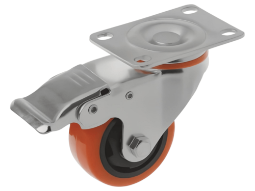 SCMB 93 колесо промышленное с поворотной площадкой и тормозом