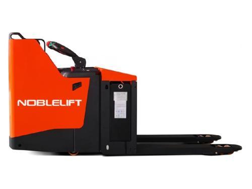 Тележка самоходная электрическая NOBLELIFT PT20P-C с откидной платформой платформой 2т