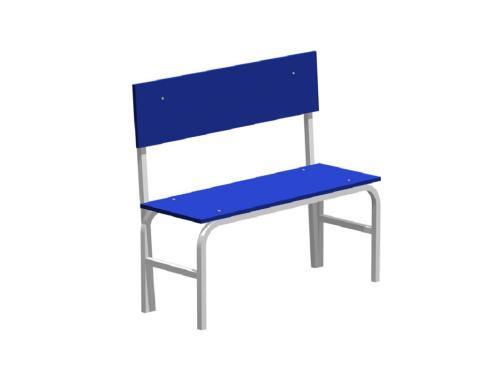 Скамья гардеробная со спинкой ЛДСП