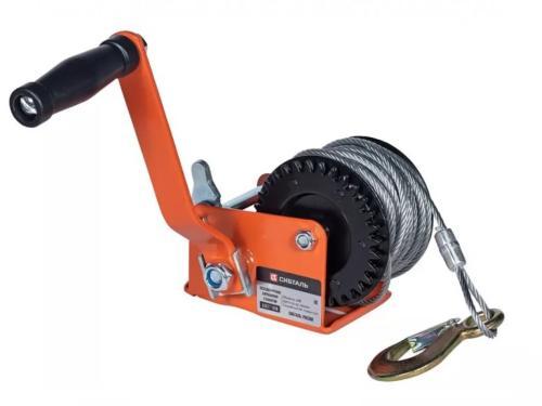 Лебёдка ручная барабанная LRB Сибталь с канатом