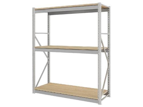 Стеллаж грузовой 2500х1750х800 мм 3 яруса с ДСП настилом