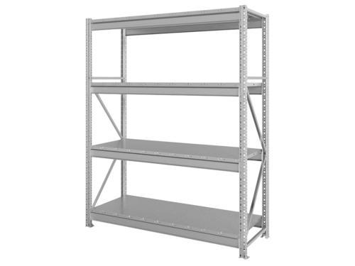Стеллаж грузовой 2000х1750х1000 мм 4 яруса с металлическим настилом