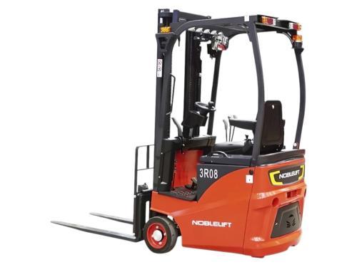 Погрузчик электрический  вилочный трехопорный NOBLELIFT FE3R08N с выбором мачты 0.8т