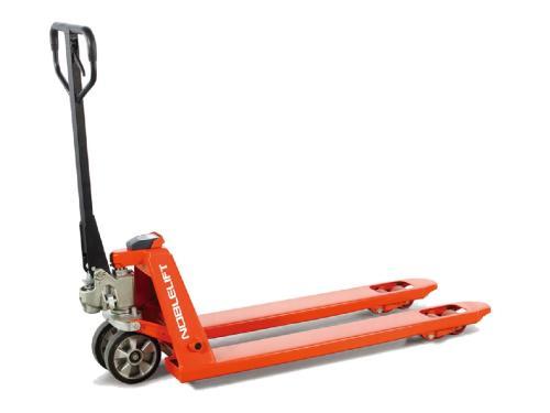 Тележка гидравлическая NOBLELIFT HP-ESE20/5 2000 с весами и питанием от батареек АА 2т