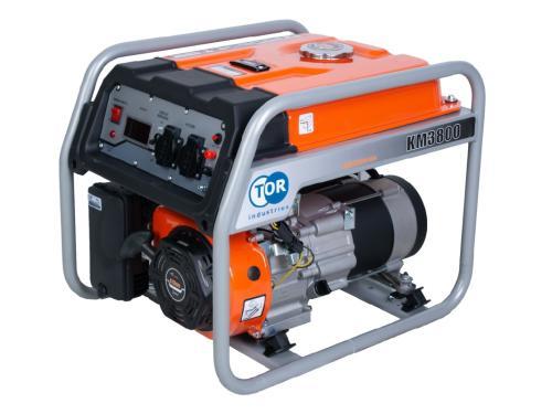 Генератор бензиновый TOR KM3800H 2.5 кВт 220В 16 л с ручным запуском