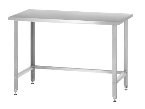Стол производственный СПРн Norma RAL (полка обвязка/ножка угловая)