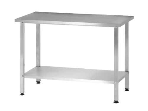 Стол производственный СПРн Norma RAL (полка сплошная/ножка профильная труба)