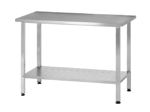 Стол производственный СПРн Norma RAL (полка перфорированная/ножка профильная труба)
