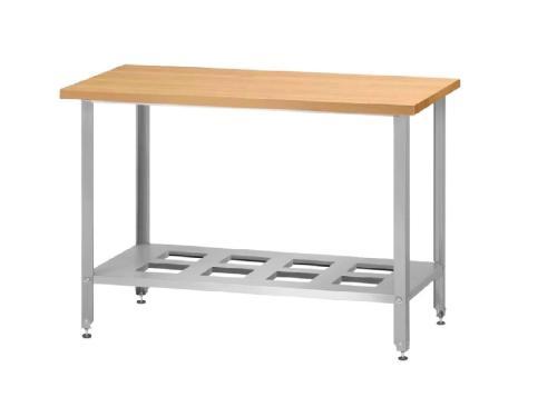 Стол кондитерский  СПРн Norma INOX (полка решетка/ножка угловая)