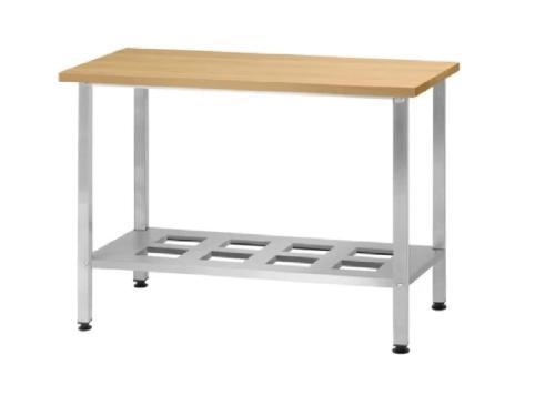 Стол кондитерский СПРн Norma RAL (полка решетка/ножка профильная труба)