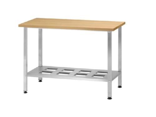 Стол кондитерский СПРн Norma INOX (полка решетка/ножка профильная труба)