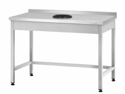 Стол производственный для сбора отходов СПРп PROFI RAL (полка обвязка/ножка профильная труба)