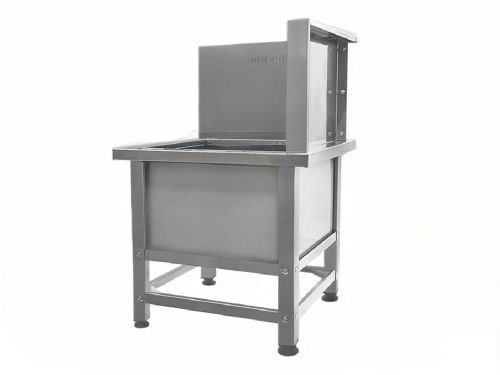 Ванна МОП с угловой облицовкой ВМСн-Г NORMA INOX (ножка профильная труба)