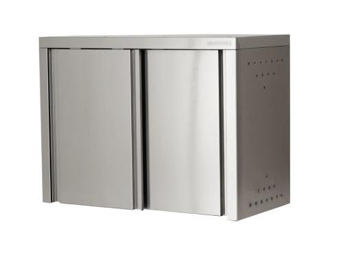 Полка навесная закрытая ПНЗн NORMA INOX двери-купе с перфорированной полкой