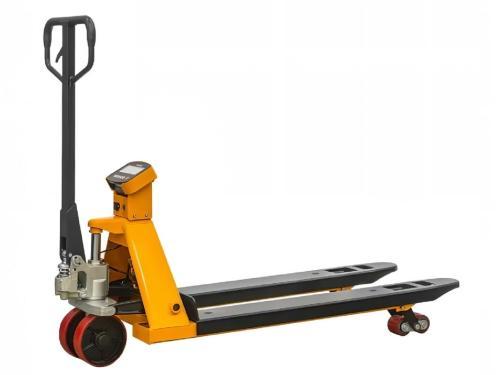 Тележка гидравлическая XILIN BFC 2000 с весами и полиуретановыми колесами 2т