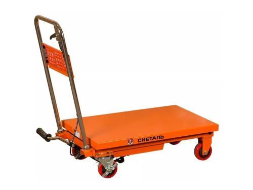 Стол подъёмный передвижной Сибталь СП150 с платформой 700х450 мм