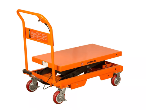 Стол подъёмный передвижной Сибталь СП1000 с платформой 1000х510 мм