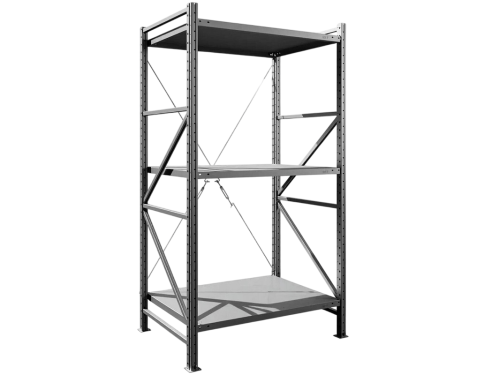 Стеллаж MS U 2000х1000х800 мм 3 полки