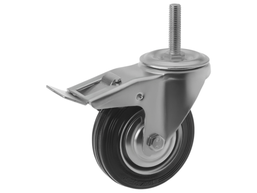 SCtb 42 колесо промышленное с болтом М12 и тормозом