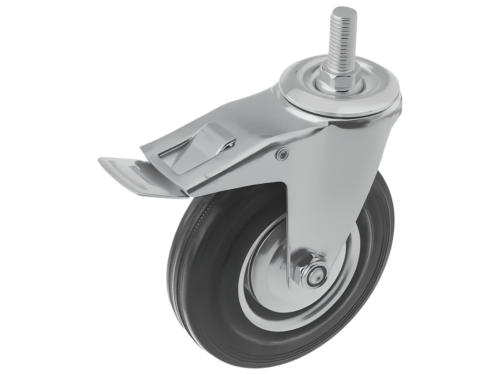 SCtb 55 колесо промышленное с болтом М12 и тормозом