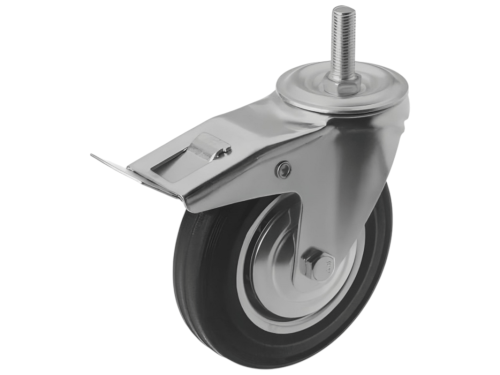 SCtb 63 колесо промышленное с болтом М16 и тормозом