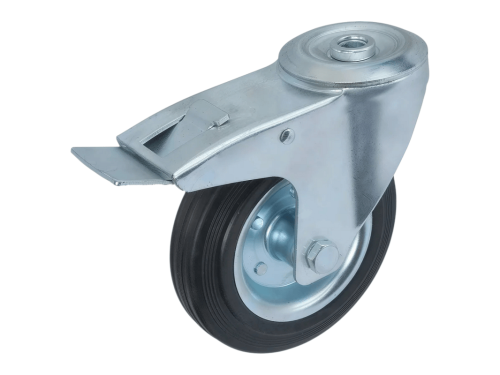 Колесо промышленное под болт М12 и тормозом SChb 63 (160 мм/145 кг)