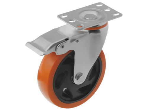 SCMB 55 колесо промышленное с поворотной площадкой и тормозом