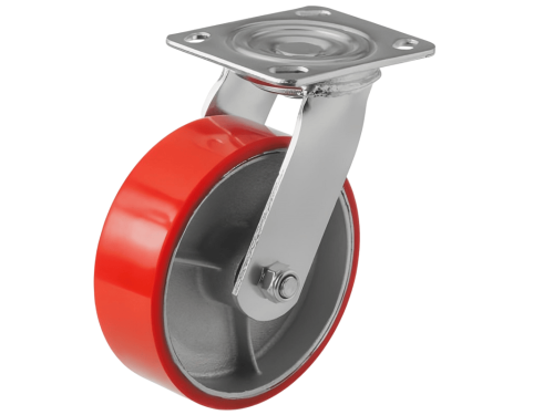 SCP 63 колесо полиуретановое большегрузное с поворотной площадкой