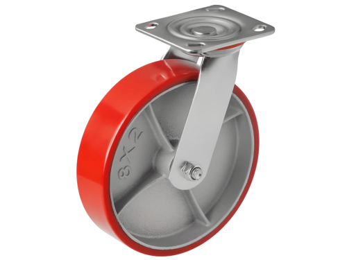 SCP 85 колесо полиуретановое большегрузное с поворотной площадкой