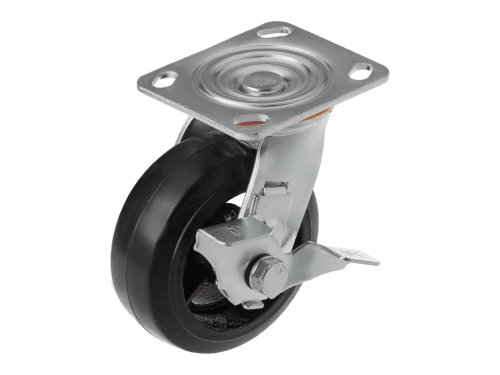 SCDB 55 колесо чугунное большегрузное с поворотной площадкой и тормозом