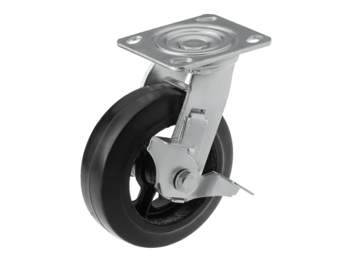 SCDB 63 колесо чугунное большегрузное с поворотной площадкой и тормозом