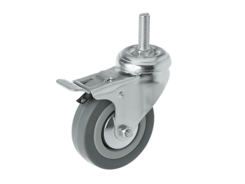 SCtgb 93 колесо аппаратное с болтом М10 и тормозом