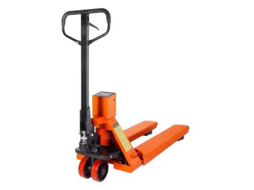 Тележка гидравлическая TOR CBY-CW2 3000 с весами и полиуретановыми колесами 3т