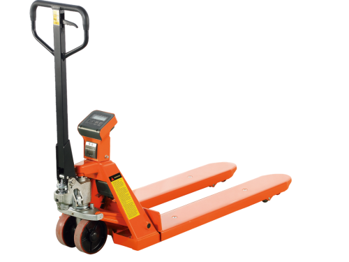 Тележка гидравлическая NOBLELIFT HP-ERS20/L 2000 с весами и низким подхватом 2т